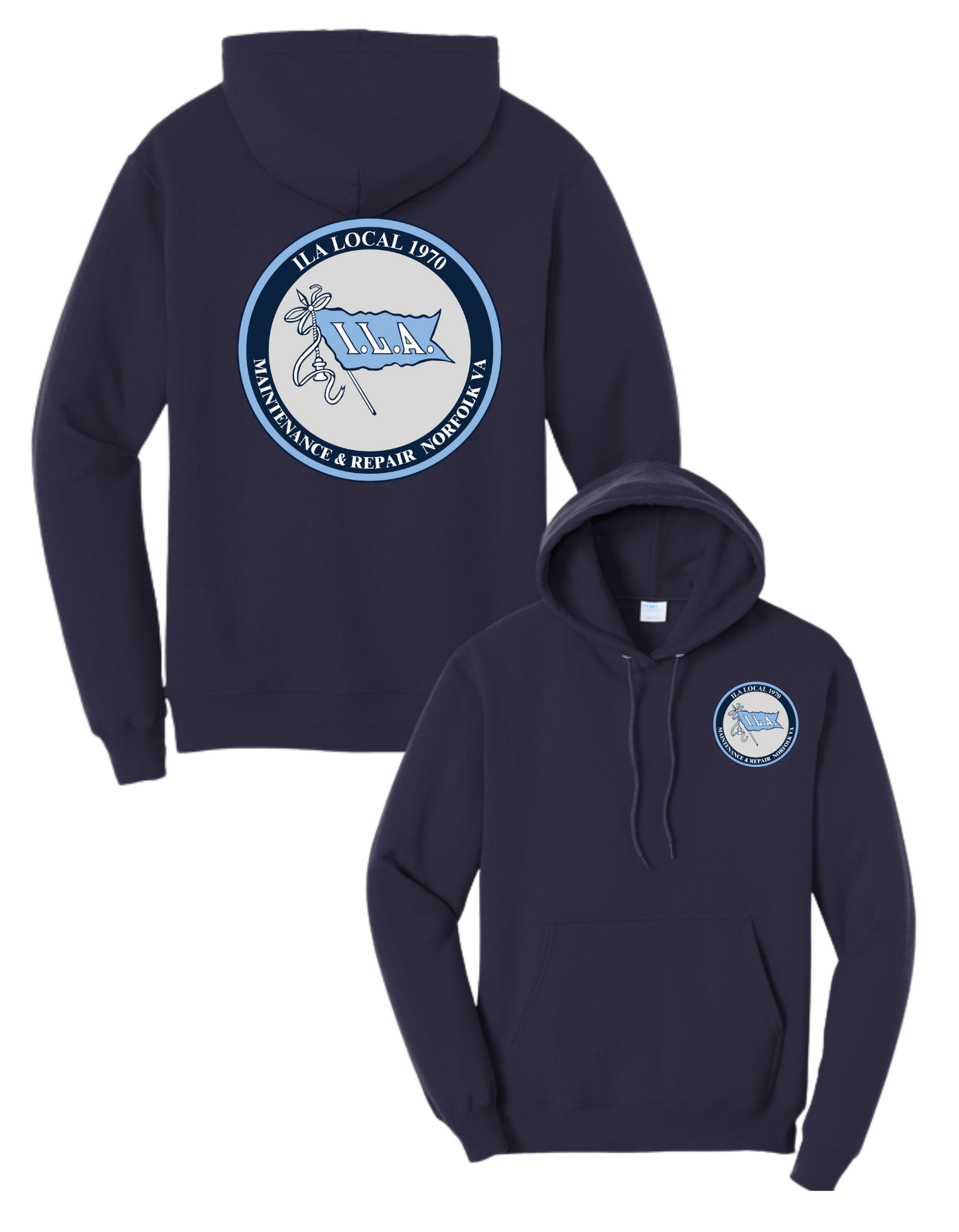 ILA Flag Local 1970 Hoodie