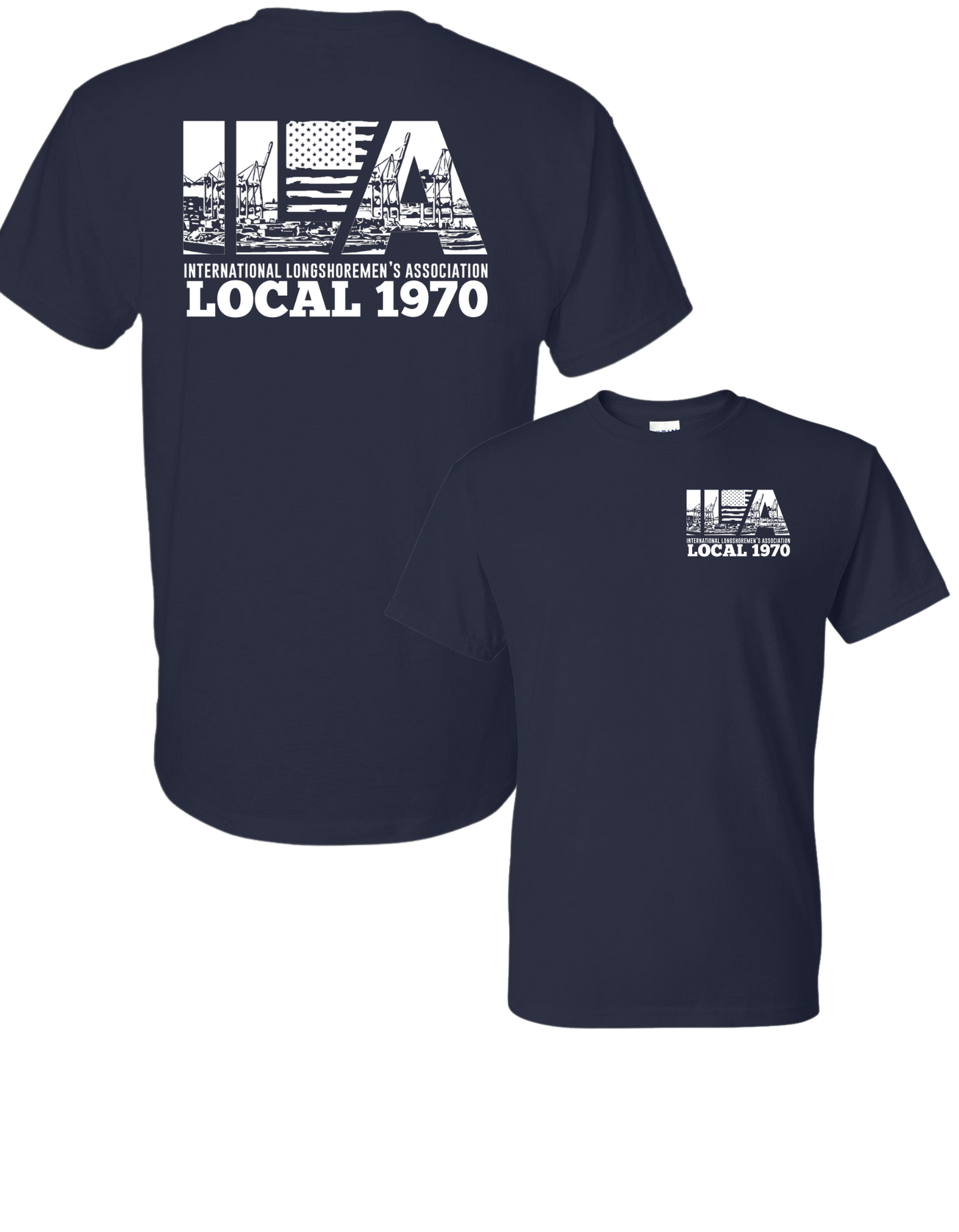 ILA Local 1970 Banner T-shirt